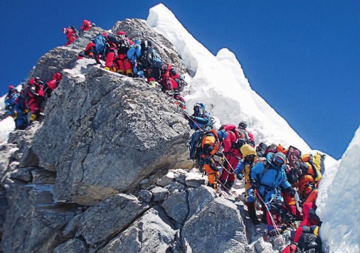 1年800人登山,珠穆朗玛很挤 地球最高峰背后的秘密