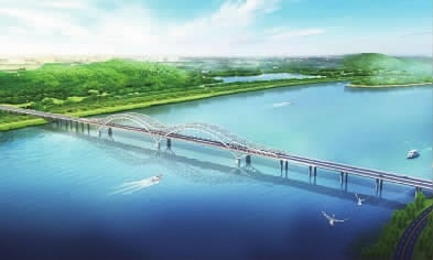 长沙：暮坪湘江特大桥等12个重大项目开工